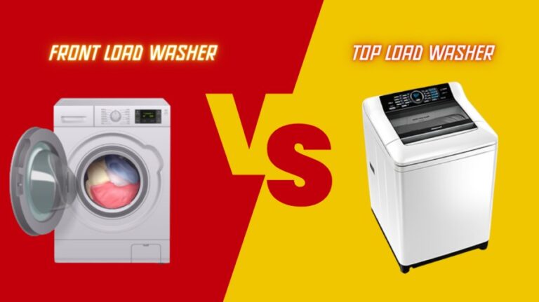 front load versus top load washer